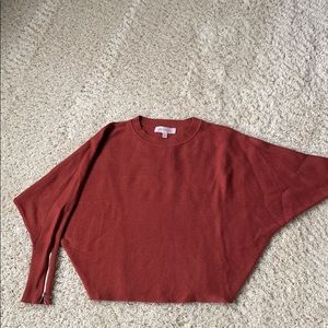 Burnt orange/rust color sweater